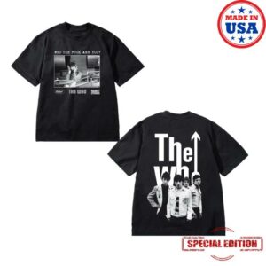 The Who Shop Merch The Who X Market D2c Exclusive Black And White Photography T-Shirt The Who Shop Merch The Who X Market D2c Exclusive Black And White Photography T-Shirt