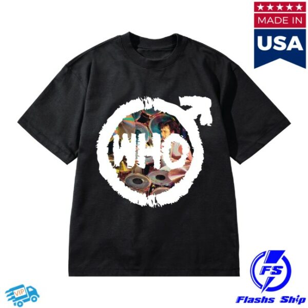 The Who Store Merch The Who X Market Studio D2c Exclusive Color Photography T-Shirt
