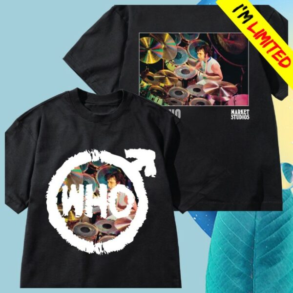 The Who Store Merch The Who X Market Studio D2c Exclusive Color Photography T-Shirt