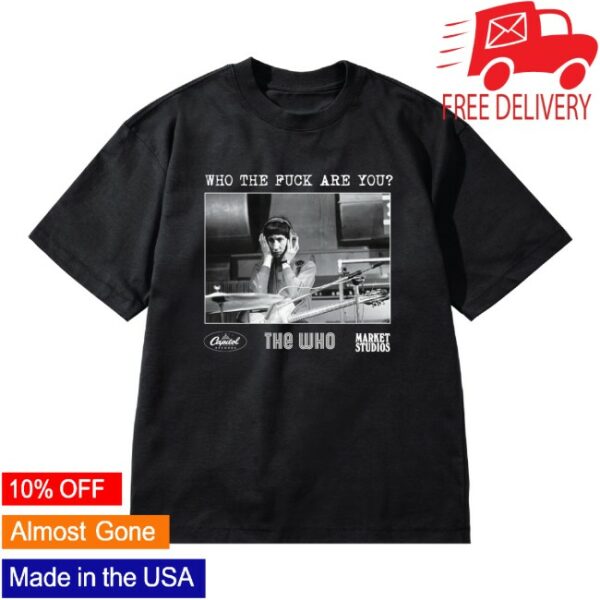 The Who Store Merch The Who X Market D2c Exclusive Black And White Photography T-Shirt