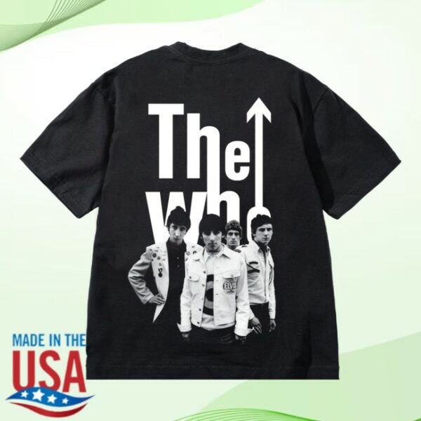 The Who Store Merch The Who X Market D2c Exclusive Black And White Photography T-Shirt