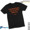 Online Ceramics Merch Store Nothing Is Written In Stone Black Tee