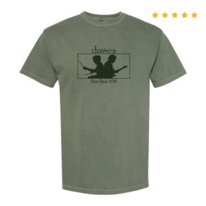 Dawes The Band Merch Store Duo Tour 2025 Tee