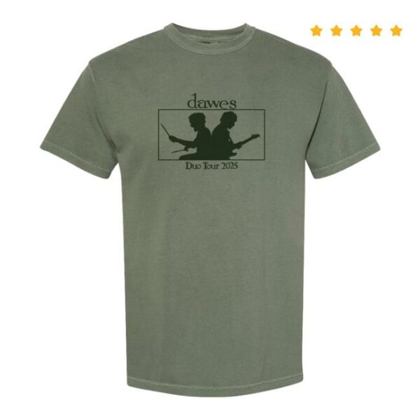 Dawes The Band Merch Store Duo Tour 2025 Tee