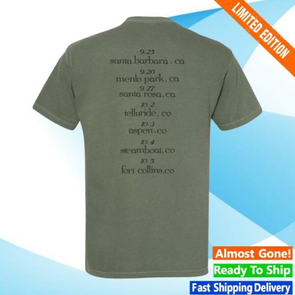 Dawes The Band Merch Store Duo Tour 2025 Tee