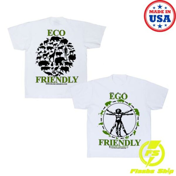 Online Ceramics Merch Store Edging God Out White Tee