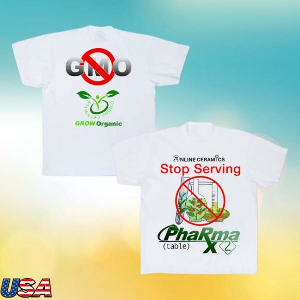 Online Ceramics Merch Store Pharma 2 Table White Tee
