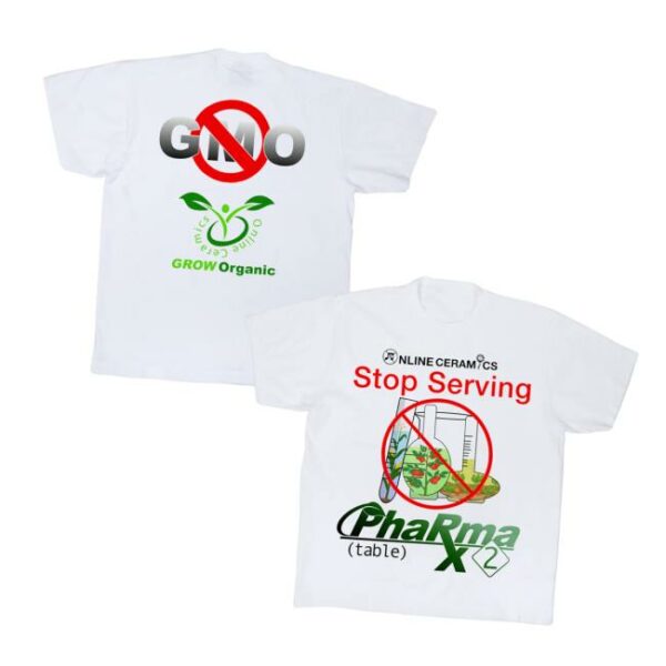 Online Ceramics Merch Store Pharma 2 Table White Tee