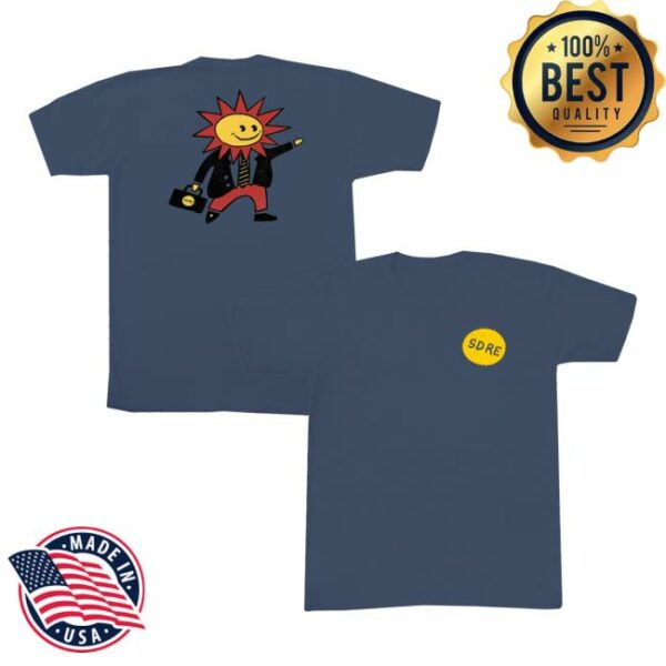 Sunny Day Real Estate Merch Store Vintage Mr Sunny Tee Midnight Blue