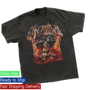 Iamarankai Store Merch Over My Dead Body Tee