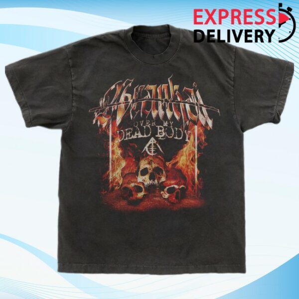 Iamarankai Store Merch Over My Dead Body Tee