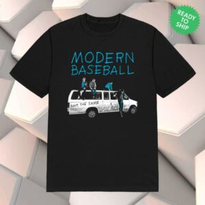 Modern Baseball Merch Store Back In The Van T-Shirt