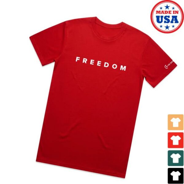 Tpusa Merch Store Official Freedom Tee
