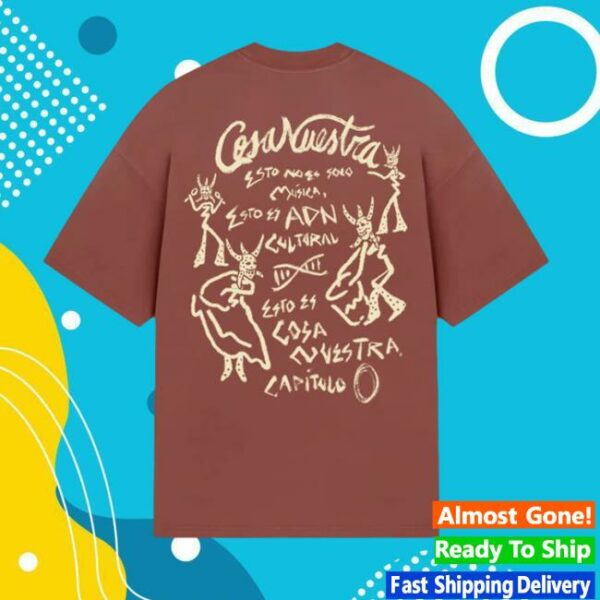 Rauw Alejandro Store Merch Adn Tee Shirt – Coral