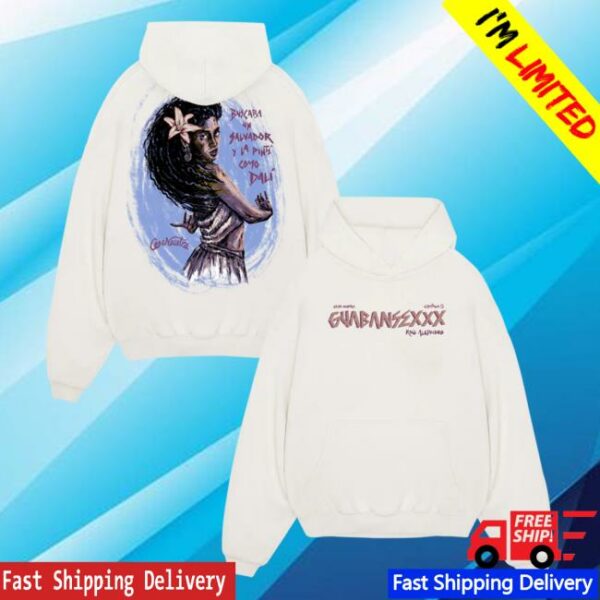 Rauw Alejandro Store Merch Musa Hoodie Offwhite