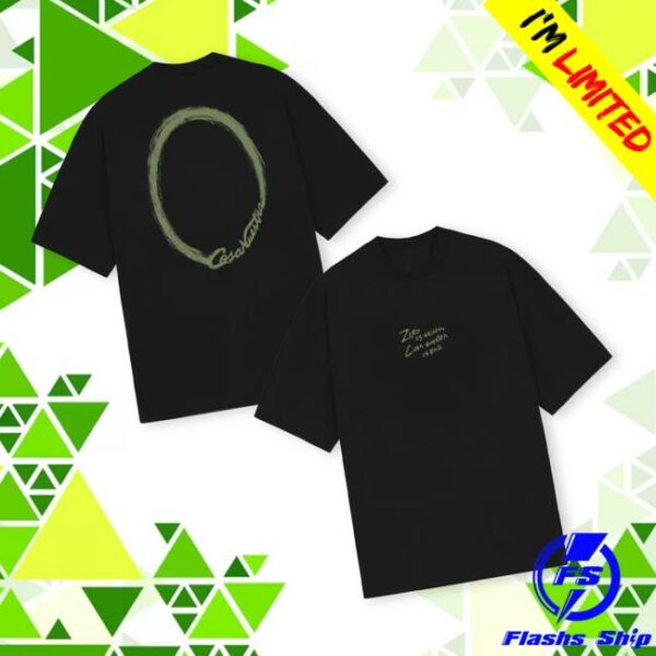 Rauw Alejandro Store Merch Zero Tee Shirt Black