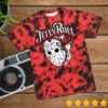 kenny Jelly Roll Merch Store Red And Black Crystal Dye Jason T Shirta