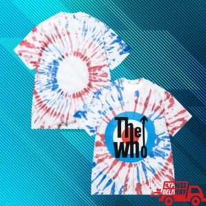 Market Studios Merch Store The Who X Market Studios Logo Tie Dye T-Shirt