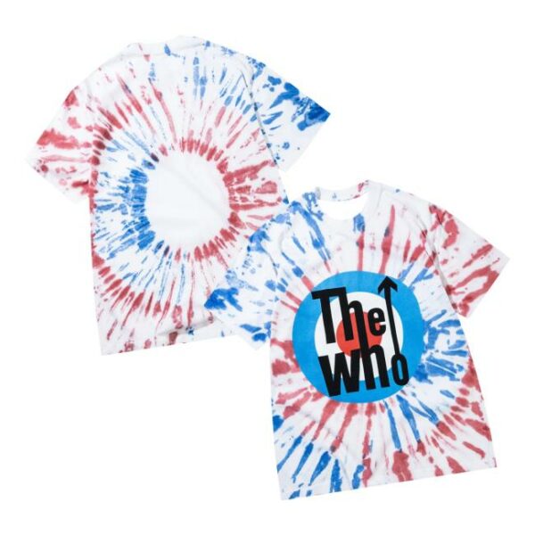 Market Studios Merch Store The Who X Market Studios Logo Tie Dye T-Shirt