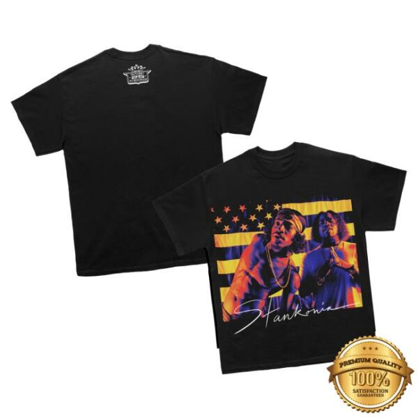 Outkast Merch Outkast Stankonia Color Photo Tee Black