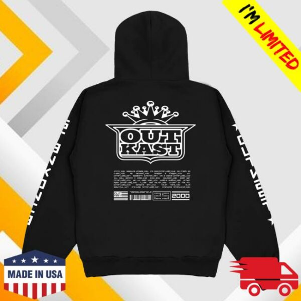 Outkast Merch Outkast Stankonia Hoodie Black