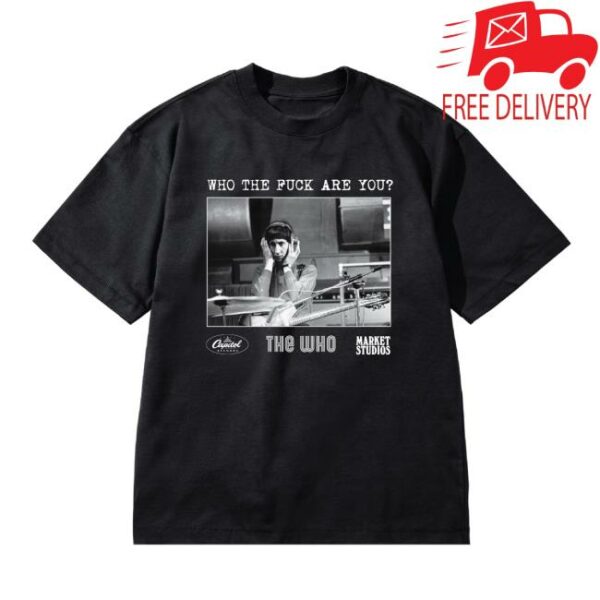 The Who Merch Store The Who X Market D2c Exclusive Black And White Photography T-Shirt