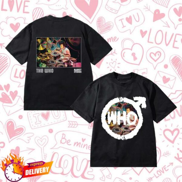 The Who Merch Store The Who X Market Studio D2c Exclusive Color Photography T-Shirt