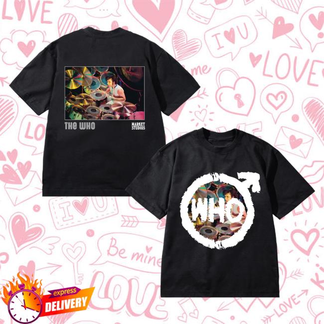 kenny The Who Merch Store The Who X Market Studio D2c Exclusive Color Photography T Shirtaa