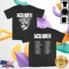 Acid Bath Official Merch Store White Tour Long Sleeve Shirt