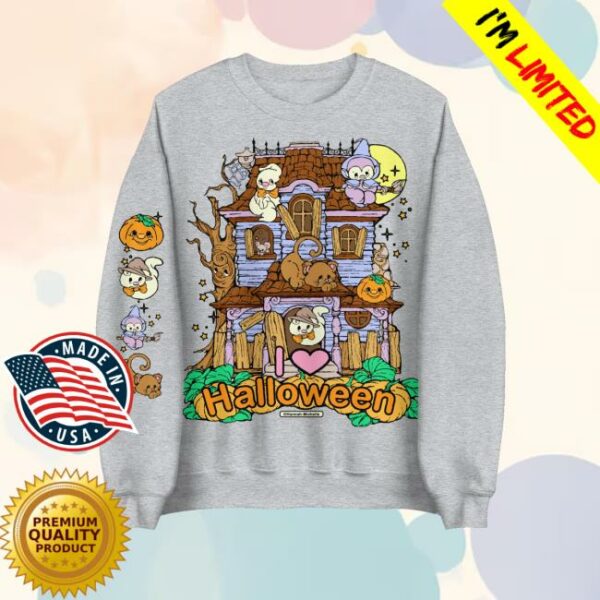 Hannah Michelle Merch Store Limited Release I Love Halloween Unisex Sweatshirt