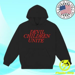 Trust Records Merch Store Devil Children Unite Black Pullover