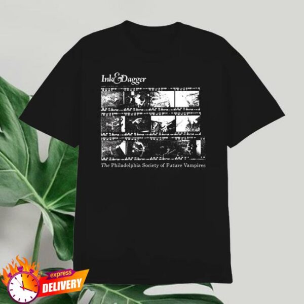 Trust Records Merch Store Vampires Black T-Shirt