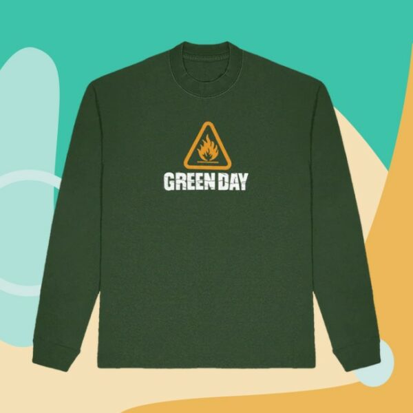 Green Day Store Merch Warning 25 Longsleeve Tee