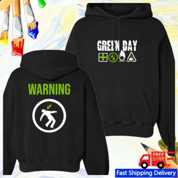 Green Day Store Merch Signs Hoodie