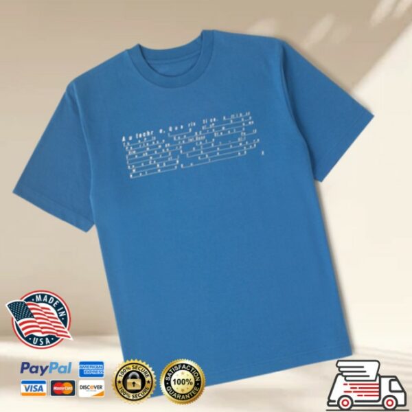 Autechre Store Merch Autechre Quaristice Blue T-Shirt