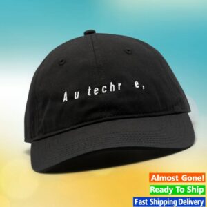 Autechre Store Merch Autechre Logo Black Cap