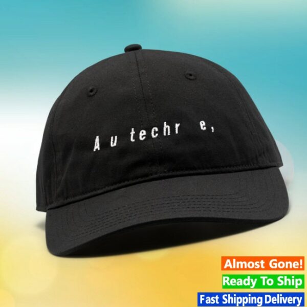 Autechre Store Merch Autechre Logo Black Cap