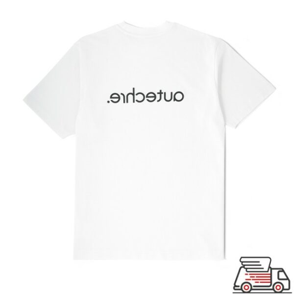Autechre Store Merch Autechre Double Sided Logo White T-Shirt