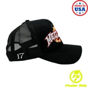 Megadeth Store Merch Megadeth Flame Vic Trucker Hat