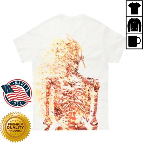 Megadeth Store Merch Megadeth Flame Vic Jumbo Tee