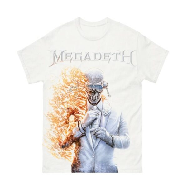 Megadeth Store Merch Megadeth Flame Vic Jumbo Tee