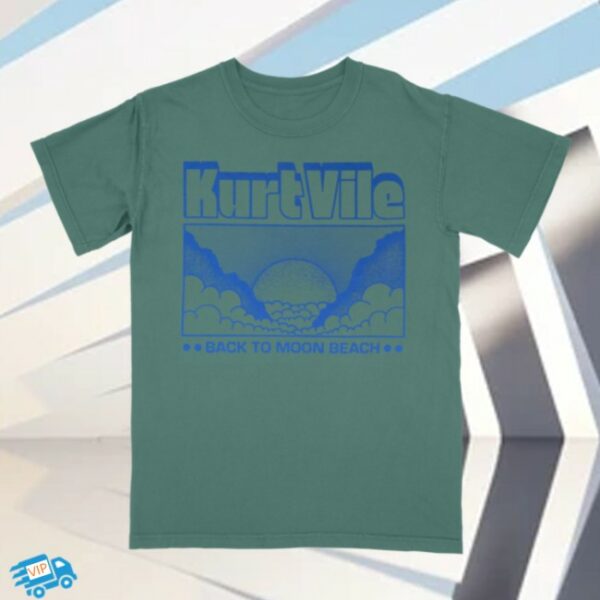 Kurt Vile Store Merch Back To Moon Beach Tee