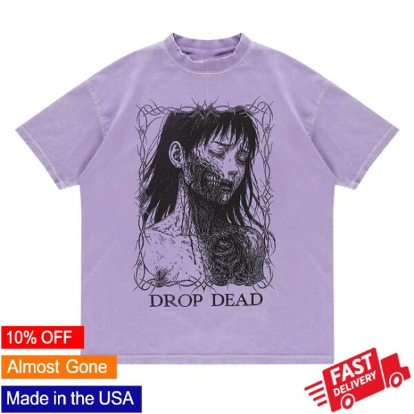 Drop Dead Store Merch Ruined Boxy T-Shirt
