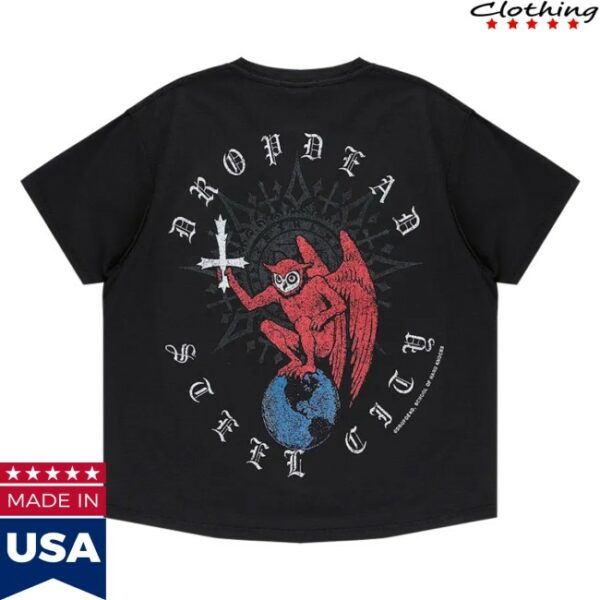 Drop Dead Store Merch Grotesk Boxy T-Shirt
