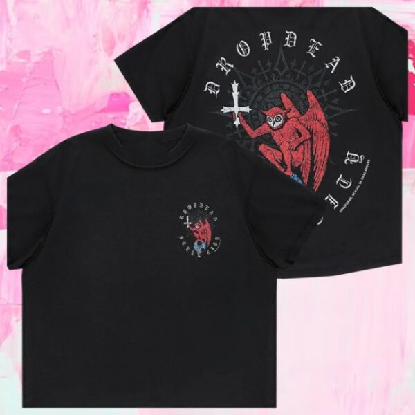 Drop Dead Store Merch Grotesk Boxy T-Shirt