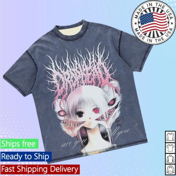 Drop Dead Store Merch Split Boxy T-Shirt