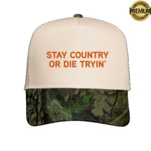 Blake Shelton Merch Store Stay Country Camo Hat