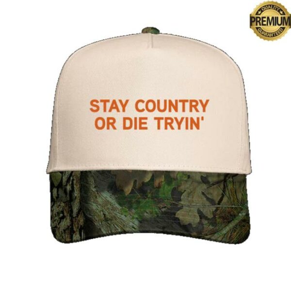 Blake Shelton Merch Store Stay Country Camo Hat