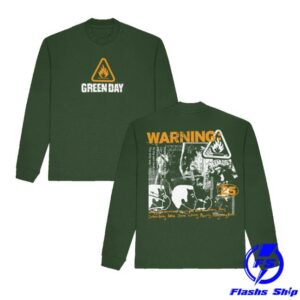 Green Day Merch Store Warning 25 Longsleeve Tee Green Day Merch Store Warning 25 Longsleeve Tee