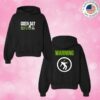Green Day Merch Store Warning Photo Zip Hoodie